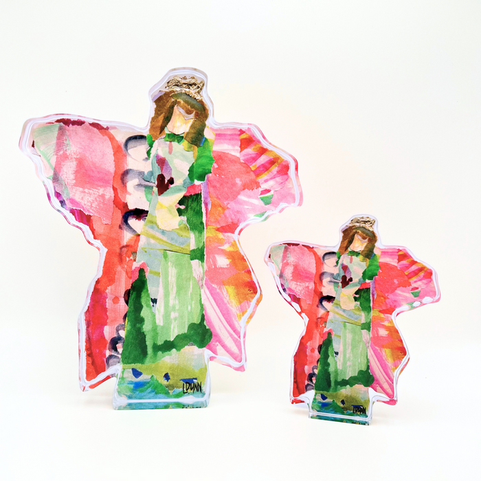 Harper Acrylic Angel Bitty Block