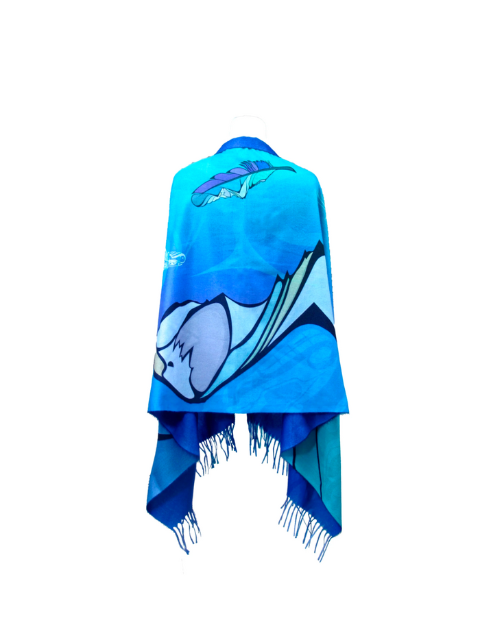 Healing Feather indigenous wall art by Michelle Stoney Canada