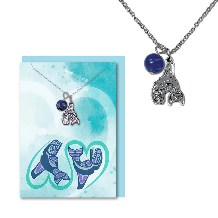 Healing Necklace - Whale by Paul Windsor