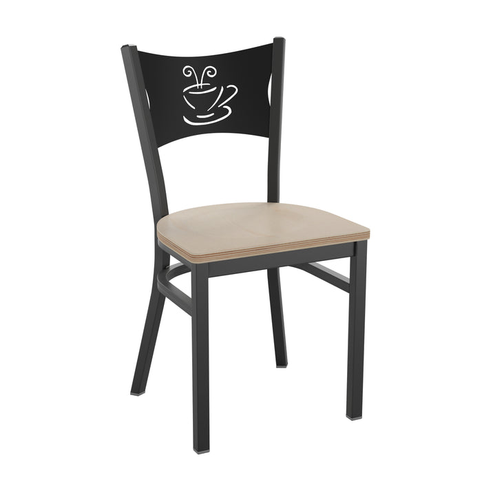 Black Coffee Chair-ANTWHT Seat