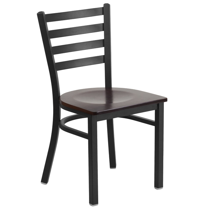 Black Ladder Chair-Wal Seat