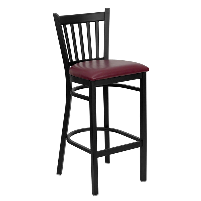 Black Vert Stool-Burg Seat