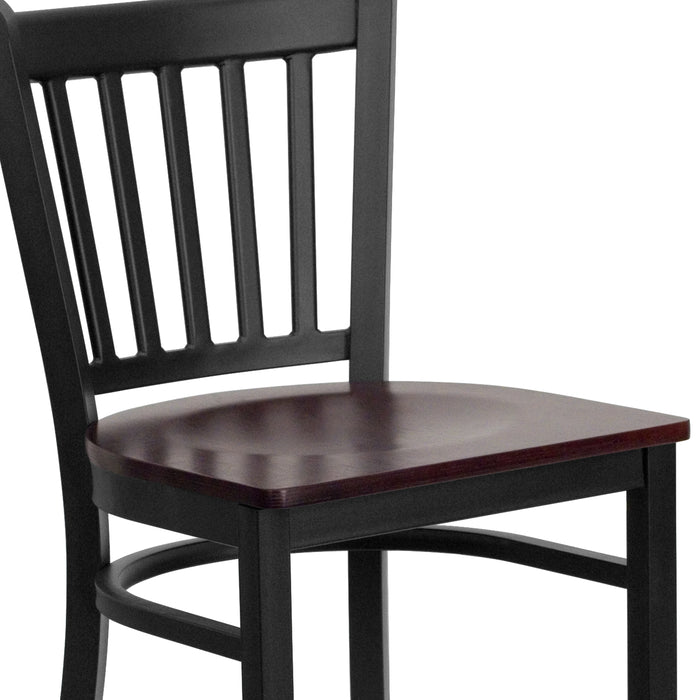 Black Vert Stool-Mah Seat