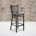 Black Vert Stool-Wal Seat
