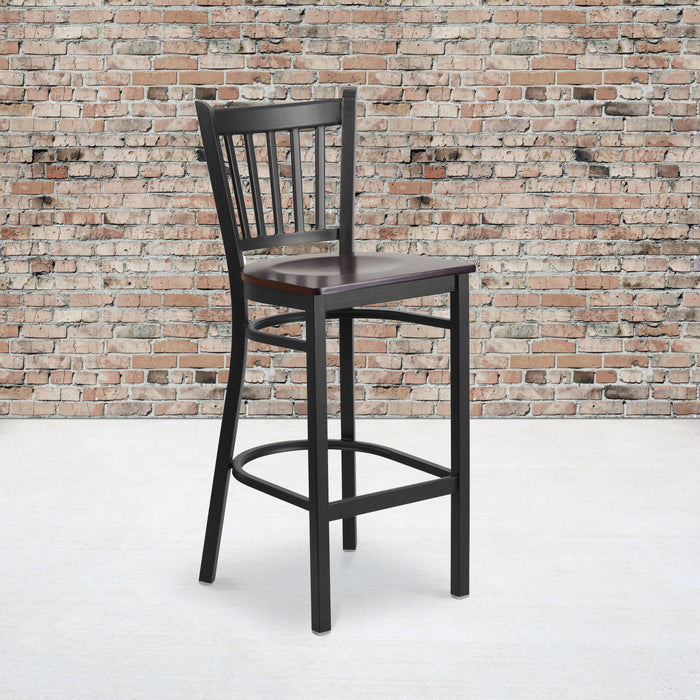 Black Vert Stool-Wal Seat
