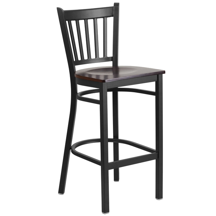 Black Vert Stool-Wal Seat
