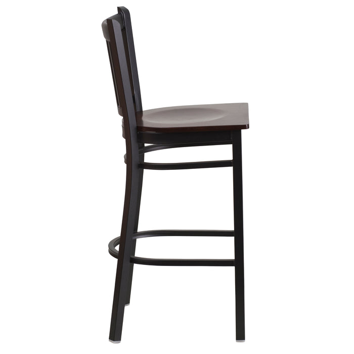 Black Vert Stool-Wal Seat