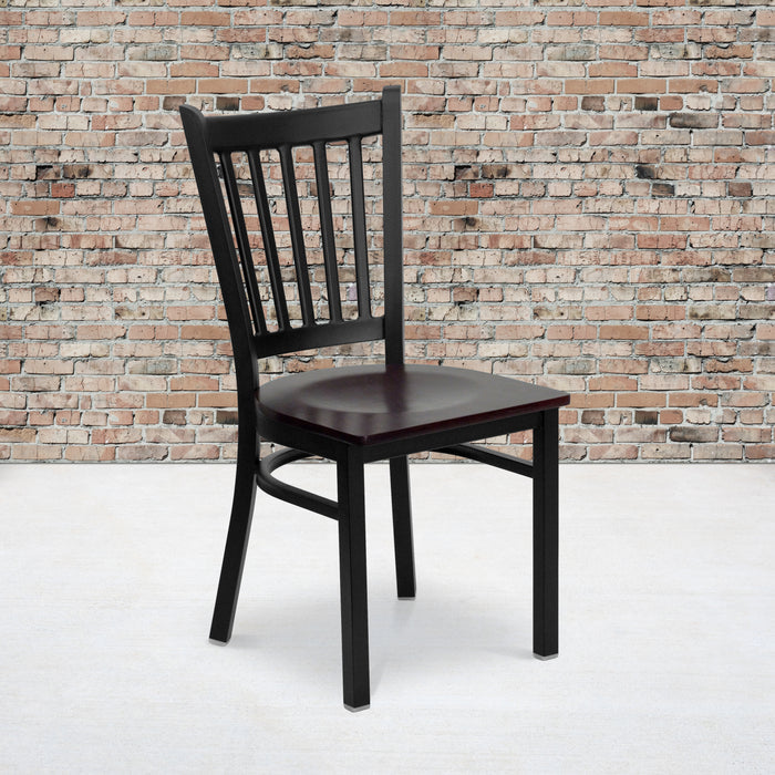 Black Vert Chair-Mah Seat