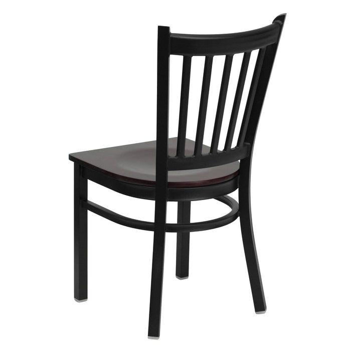 Black Vert Chair-Mah Seat