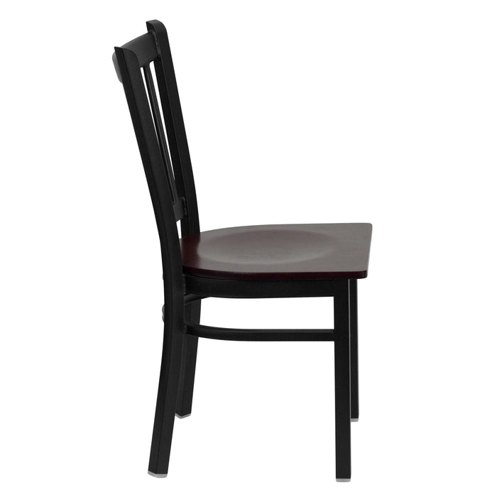 Black Vert Chair-Mah Seat
