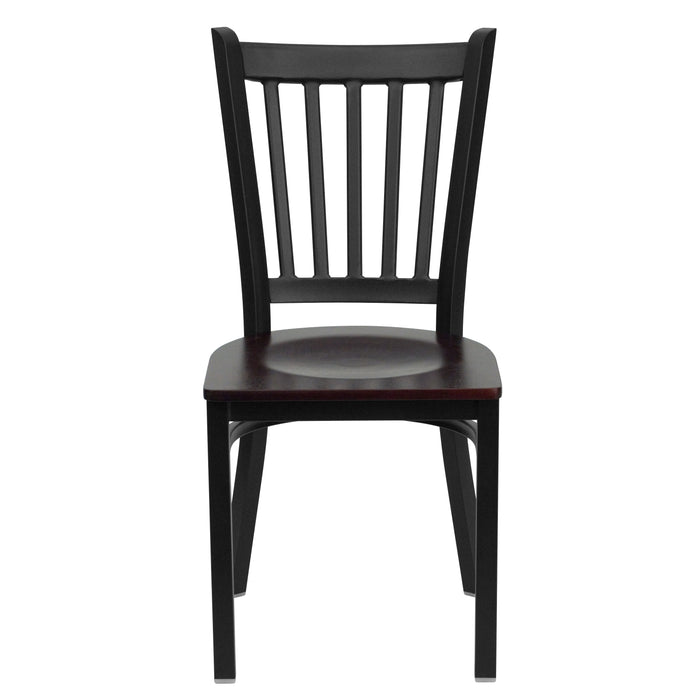 Black Vert Chair-Mah Seat