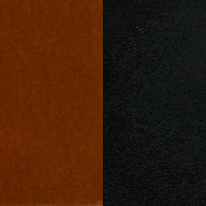 Black Window Chair-Cherry Seat