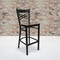 Black X Stool-Mah Seat