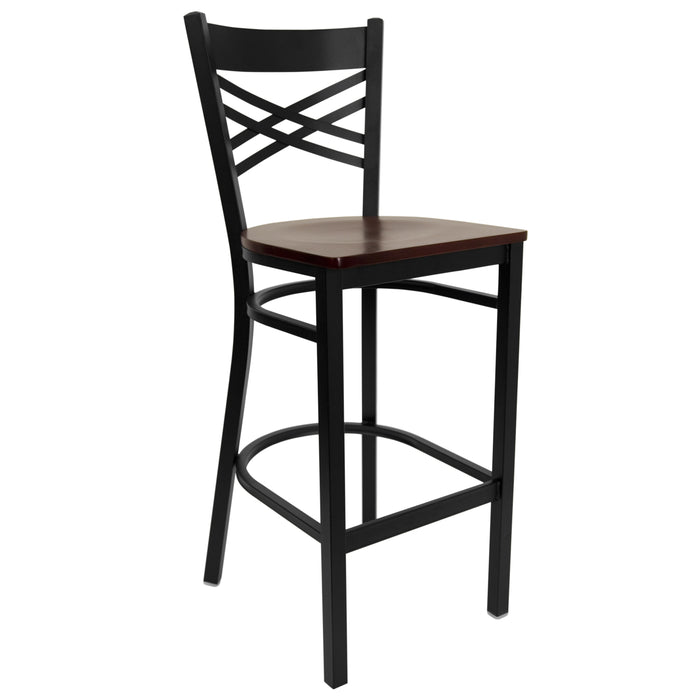 Black X Stool-Mah Seat