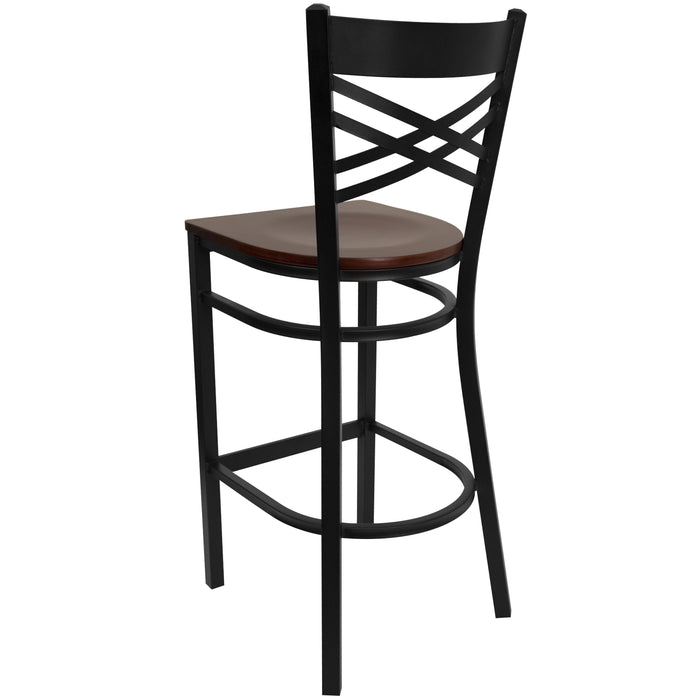 Black X Stool-Mah Seat