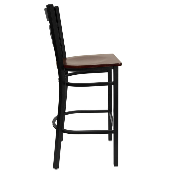 Black X Stool-Mah Seat