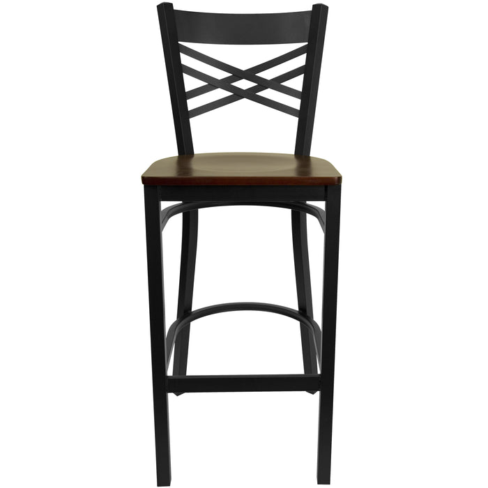 Black X Stool-Mah Seat