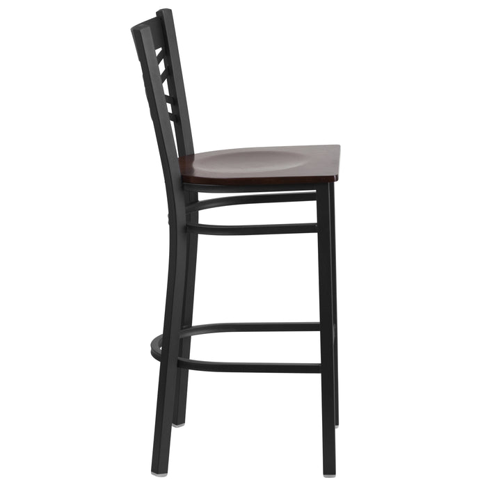Black X Stool-Wal Seat