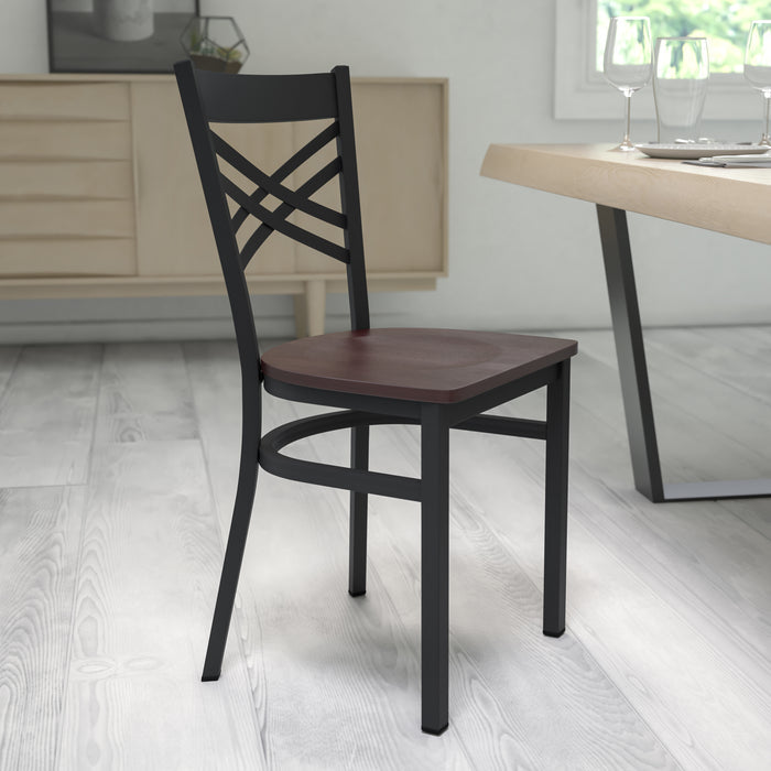 Black X Chair-Wal Seat