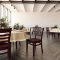Mahogany Wood Dining Chair