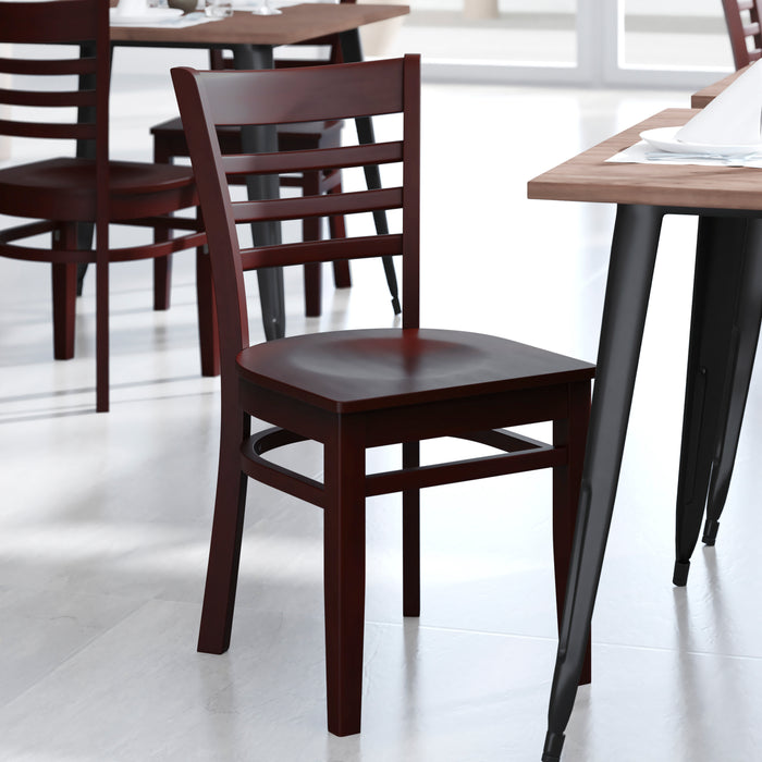 Mahogany Wood Dining Chair