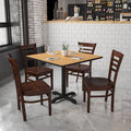 Walnut Wood Dining Chair