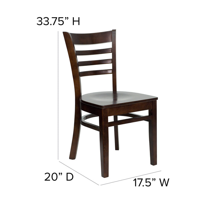 Walnut Wood Dining Chair