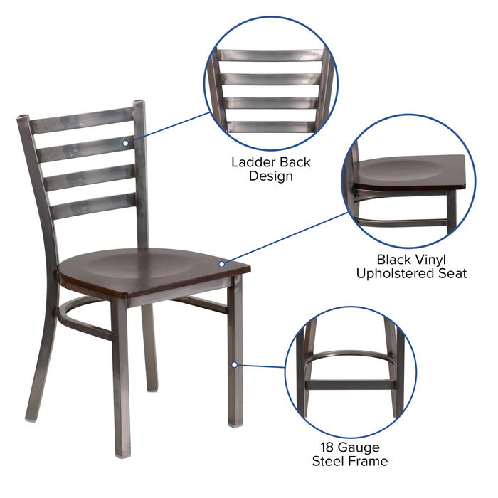 Clear Ladder Chair-Wal Seat