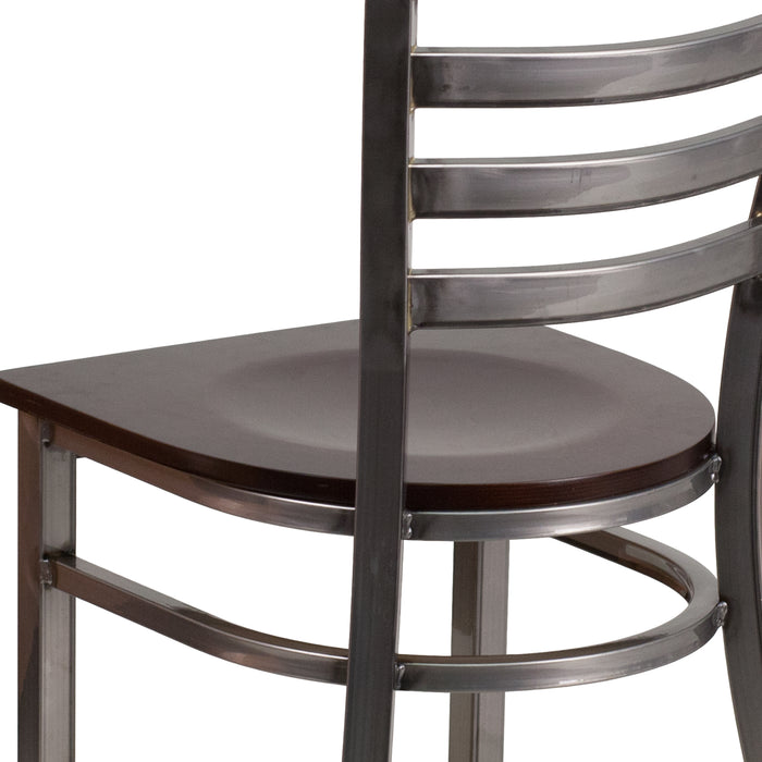 Clear Ladder Chair-Wal Seat