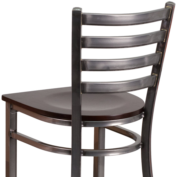 Clear Ladder Stool-Wal Seat