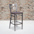 Clear X Stool-Wal Seat