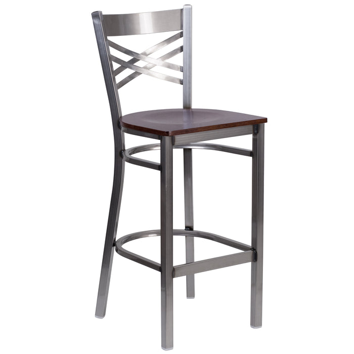 Clear X Stool-Wal Seat