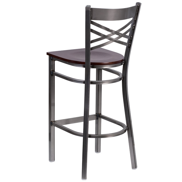 Clear X Stool-Wal Seat