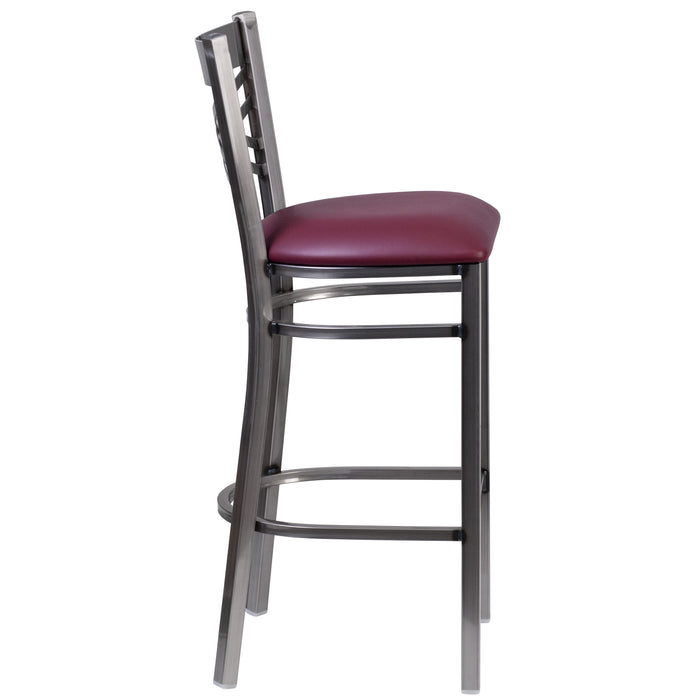 Clear X Stool-Burg Seat