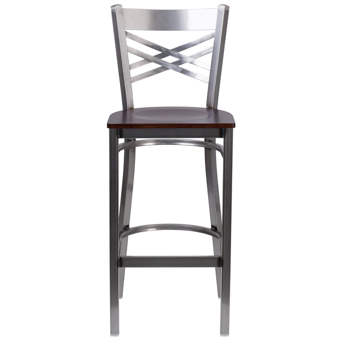 Clear X Stool-Wal Seat