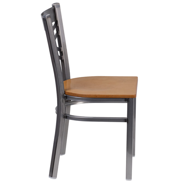 Clear X Chair-Nat Seat