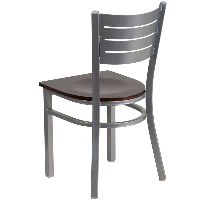 Silver Slat Chair-Wal Seat