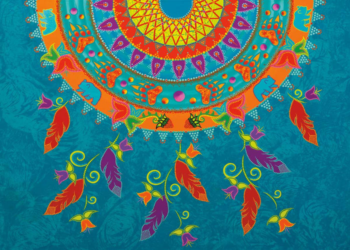 Tracey Metallic High Spirits Wall Art | Native Art Canada