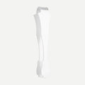 Honorine Medium Tongs, White