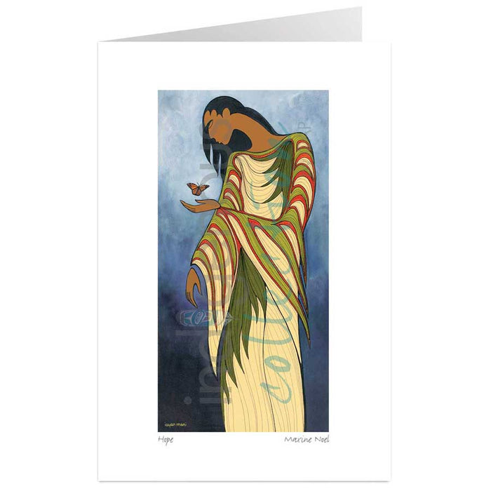 Maxine Noel Hope Art Card | Native Art Canada