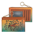 Horse (Bebezhigooganzhii) Zippered Card Wallet by Ojibwe artist Storm Angeconeb indigenous art gift by Storm Angeconeb Canada