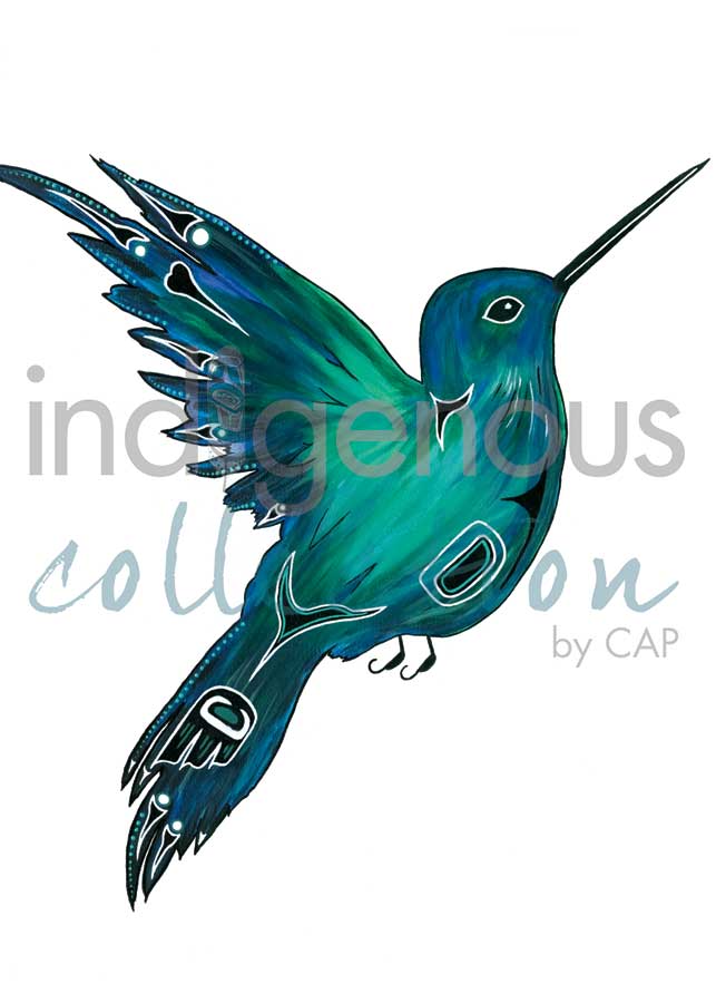 Diane Levesque Hummingbird Wall Art | Native Art Canada