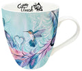 Hummingbird Feathers indigenous art mug by Carla Joseph Canada
