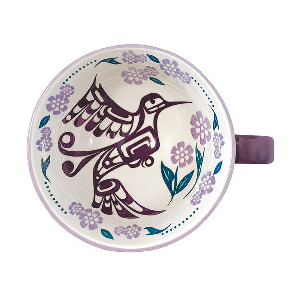 Hummingbird indigenous art mug by Francis Dick Canada