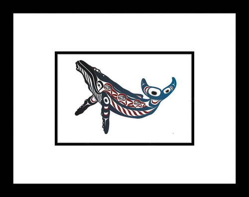Mark Preston Humpback Whale Wall Art | Native Art Canada