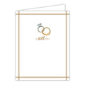 I Still Do Handpainted Wedding Rings Greeting Card