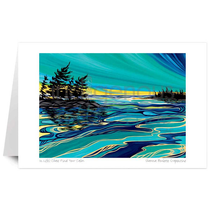 Shawna Boulette Grapentine In Life's Chaos Wall Art | Native Art Canada