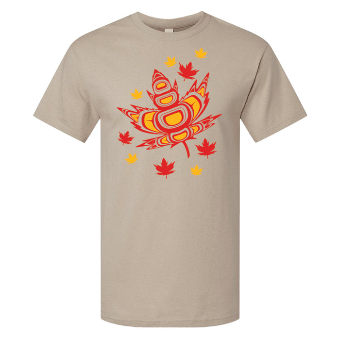 Indigenous Maple T-shirt by Paul Windsor indigenous art gift by Paul Windsor Canada
