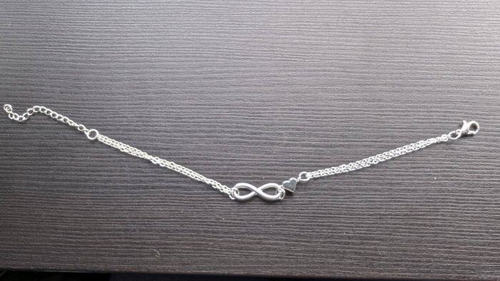 Infinity Heart Bracelet indigenous art gift by North of Fifty First Nations & Métis Art Boutique Canada
