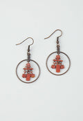 Inukshuk earrings indigenous art gift by North of Fifty First Nations & Métis Art Boutique Canada